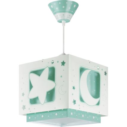 Dalber D-63232H - Hanglamp kinderkamer MOONLIGHT 1xE27/60W/230V