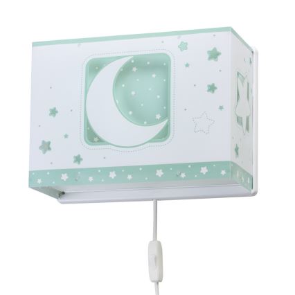 Dalber D-63238H - Wandlamp kinderkamer MOONLIGHT 1xE27/60W/230V