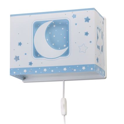 Dalber D-63238T - Wandlamp kinderkamer MOONLIGHT 1xE27/60W/230V