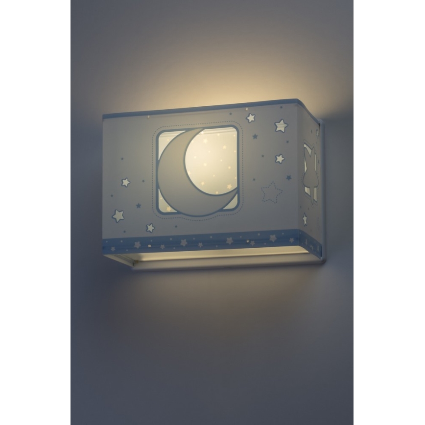 Dalber D-63238T - Wandlamp kinderkamer MOONLIGHT 1xE27/60W/230V