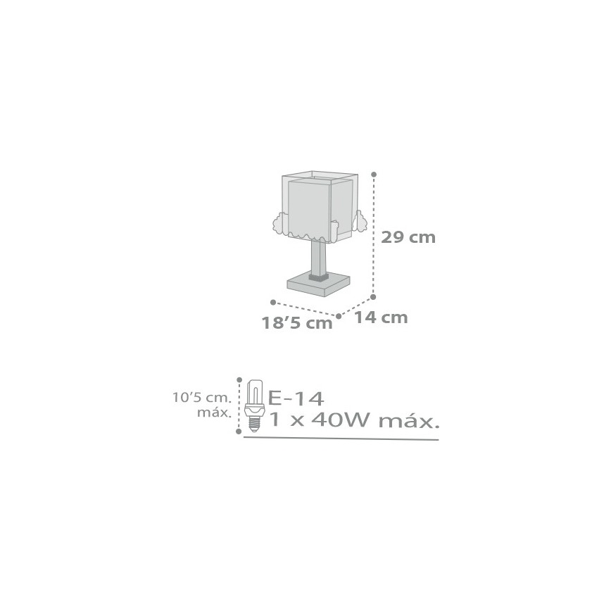 Dalber D-63531 - Kinderkamer lamp TRAIN 1xE14/40W/230V
