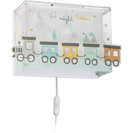 Dalber D-63538 - Wandlamp kinderkamer TRAIN 1xE27/60W/230V