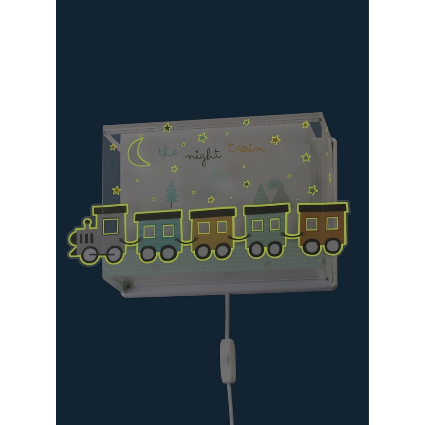 Dalber D-63538 - Wandlamp kinderkamer TRAIN 1xE27/60W/230V