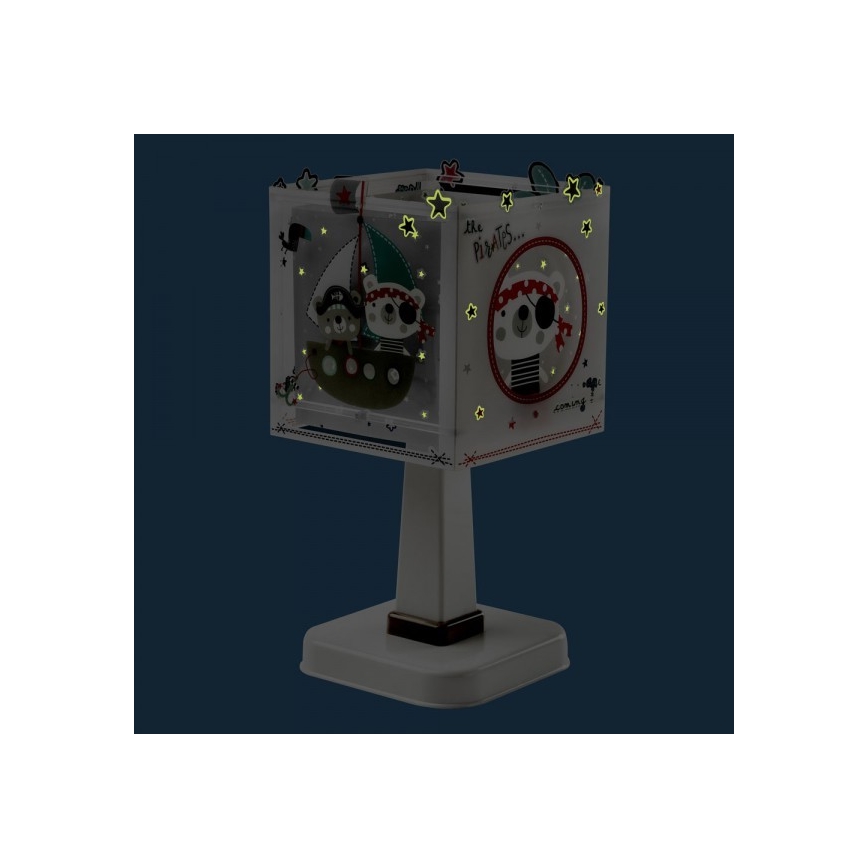 Dalber D-74551 - Tafellamp kinderkamer PIRATES 1xE14/40W/230V
