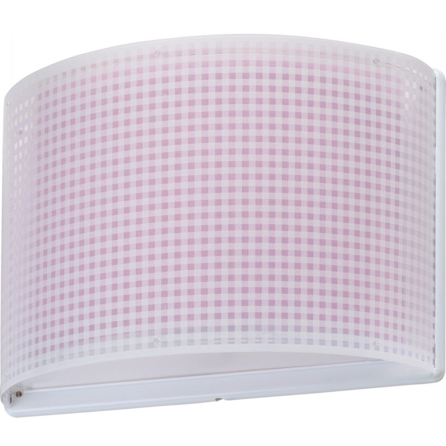 Dalber D-80228S - Wandlamp kinderkamer VICHY 1xE27/60W/230V