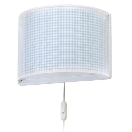 Dalber D-80228T - Wandlamp kinderkamer VICHY 1xE27/60W/230V