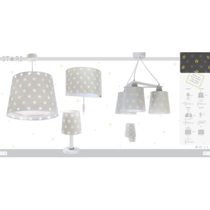 Dalber D-81211E - Kinderkamer lamp STARS 1xE14/40W/230V