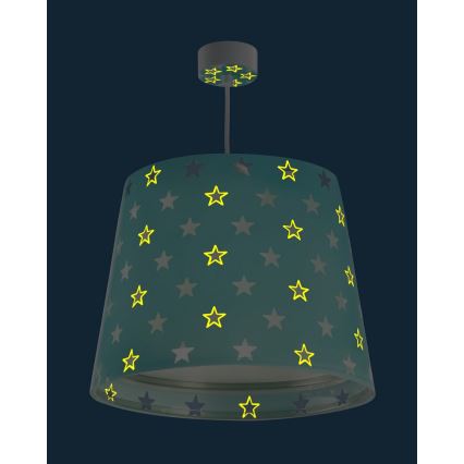 Dalber D-81212H - Hanglamp kinderkamer STARS 1xE27/60W/230V