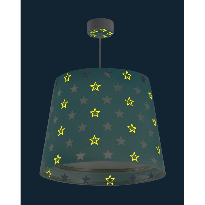 Dalber D-81212H - Hanglamp kinderkamer STARS 1xE27/60W/230V