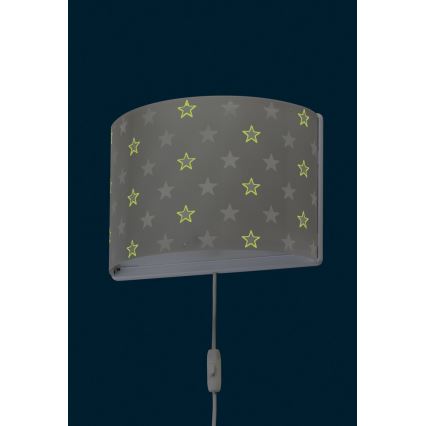 Dalber D-81218E - Wandlamp kinderkamer STARS 1xE27/60W/230V