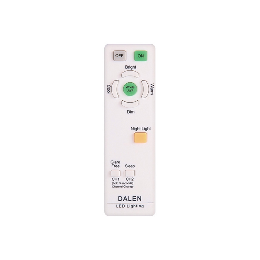 Dalen DL-C408T - LED Plafondlamp dimbaar CLASSIC LED/56W/230V