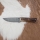 Damascus jachtmes 11 cm herten gewei