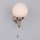 Där Lighting BAR0775 - Badkamerwandlamp BARCLAY 1xE14/40W/230V IP44 messing