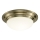 Där Lighting BAR5075 - Plafondlamp BARCLAY voor de badkamer, 1xE27/60W/230V, Ø 38 cm, messing