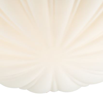 Där Lighting CAF502 - Plafondlamp voor badkamer CAFE 1xE27/60W/230V Ø 27 cm IP44 wit