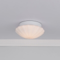 Där Lighting CAF502 - Plafondlamp voor badkamer CAFE 1xE27/60W/230V Ø 27 cm IP44 wit