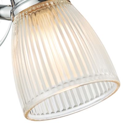 Där Lighting CED0738 - Wandlamp CEDRIC voor de badkamer 1xG9/25W/230V IP44 glanzend chroom