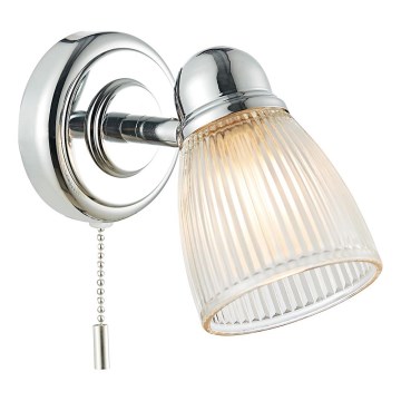 Där Lighting CED0738 - Wandlamp CEDRIC voor de badkamer 1xG9/25W/230V IP44 glanzend chroom