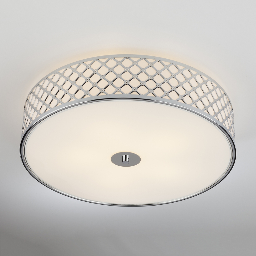 Där Lighting CIV5050 - Plafondlamp CIVIC 5xE14/60W/230V diam. 50 cm glanzend chroom