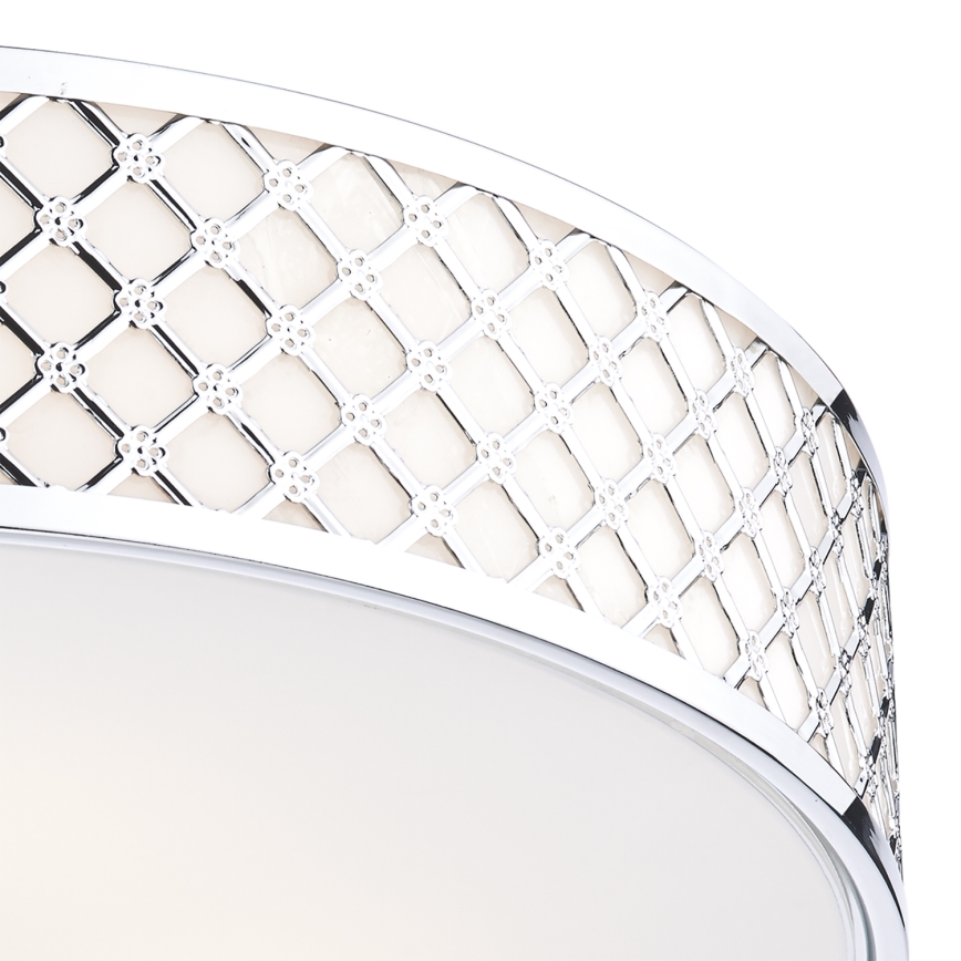 Där Lighting CIV5050 - Plafondlamp CIVIC 5xE14/60W/230V diam. 50 cm glanzend chroom