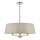 Där Lighting CRI0429 - Kroonluchter CRISTIN aan ketting 4xE14/40W/230V messing/taupe