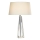 Där Lighting CYP4208 - Tafellamp CYPRUS 1xE27/60W/230V crème/helder
