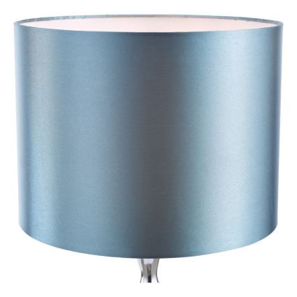 Där Lighting ELS4223 - Tafellamp ELSA 1xE27/40W/230V blauw/hoogglans chroom