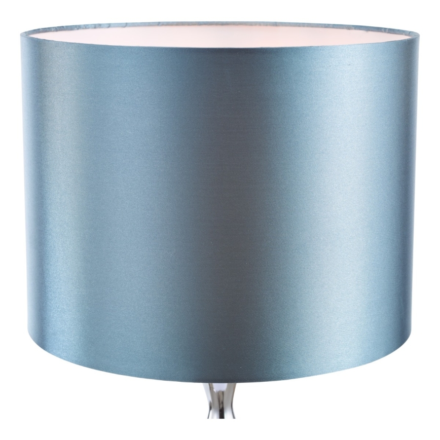 Där Lighting ELS4223 - Tafellamp ELSA 1xE27/40W/230V blauw/hoogglans chroom