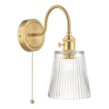 Där Lighting HAD0740-05 - Wandlamp HADANO 1xE14/40W/230V goudkleurig