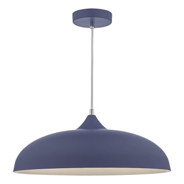 Där Lighting KAE0123 - Hanglamp KAELAN aan kabel, 1xE27/60W/230V, blauw
