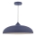 Där Lighting KAE0123 - Hanglamp KAELAN aan kabel, 1xE27/60W/230V, blauw