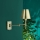 Där Lighting KEN0775 - Flexibele wandlamp KENSINGTON 1xE14/25W/230V messing