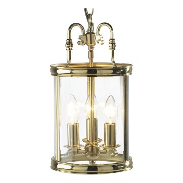 Där Lighting LAM0340 - Kroonluchter met ketting LAMBETH 3xE14/60W/230V messing