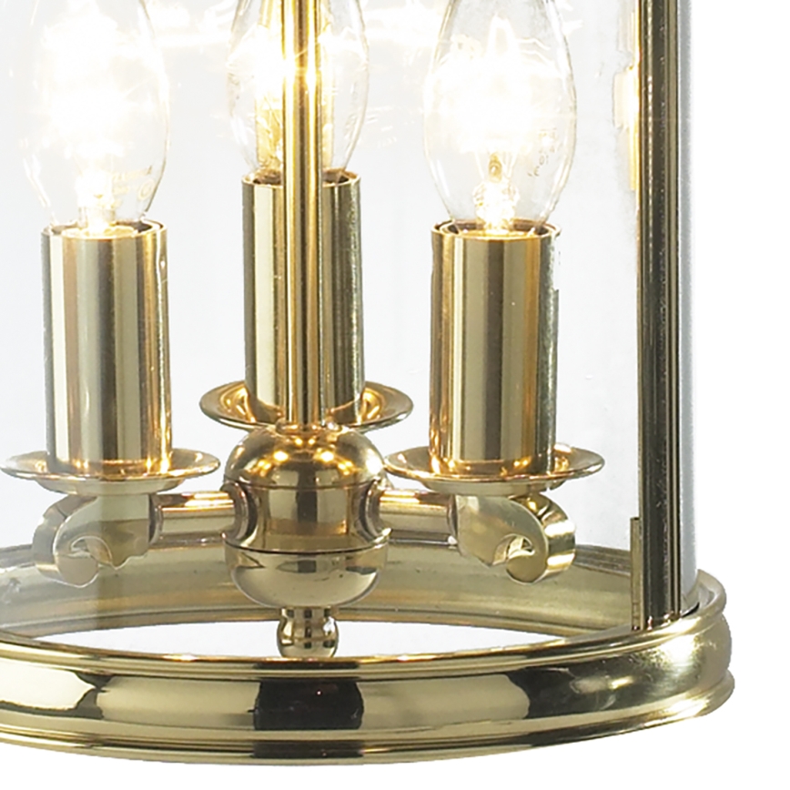 Där Lighting LAM0340 - Kroonluchter met ketting LAMBETH 3xE14/60W/230V messing