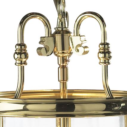 Där Lighting LAM0340 - Kroonluchter met ketting LAMBETH 3xE14/60W/230V messing