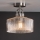 Där Lighting LEN4846 - Plafonnière LENKA 1xE27/60W/230V mat chroom