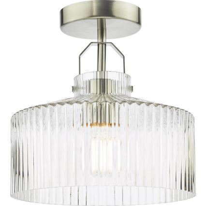 Där Lighting LEN4846 - Plafonnière LENKA 1xE27/60W/230V mat chroom