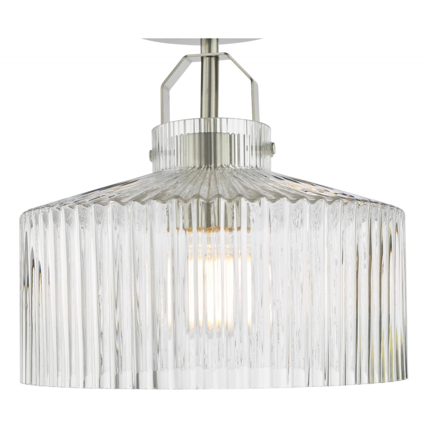 Där Lighting LEN4846 - Plafonnière LENKA 1xE27/60W/230V mat chroom