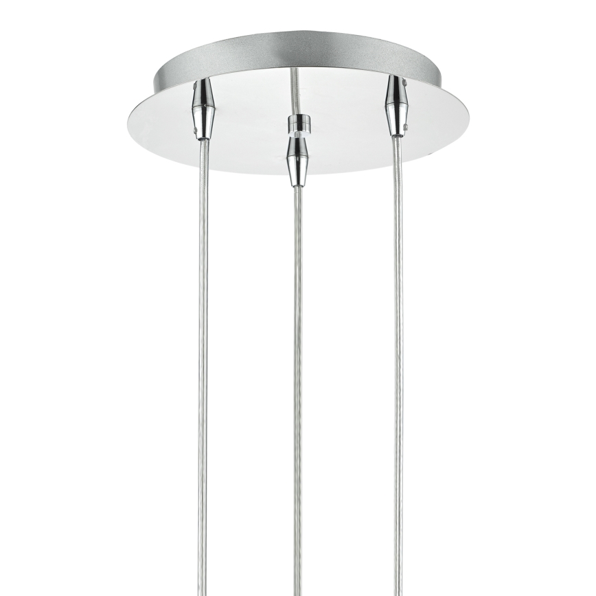 Där Lighting LYA0350 - LYALL hanglamp aan kabel 3xG9/40W/230V glanzend chroom