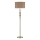 Där Lighting MAD4975 - Vloerlamp MADRID 1xE27/60W/230V bruin/messing