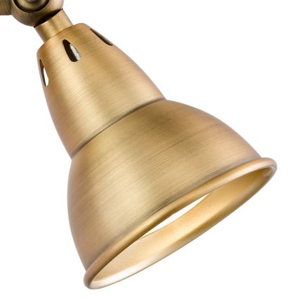 Där Lighting NAT0742 - Wandspot NATHANIEL 1xGU10/11W/230V messing