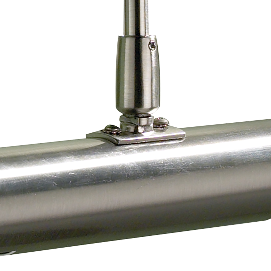 Där Lighting ONE6746 - Schilderijlamp ONEDIN 2xE14/25W/230V glanzend chroom