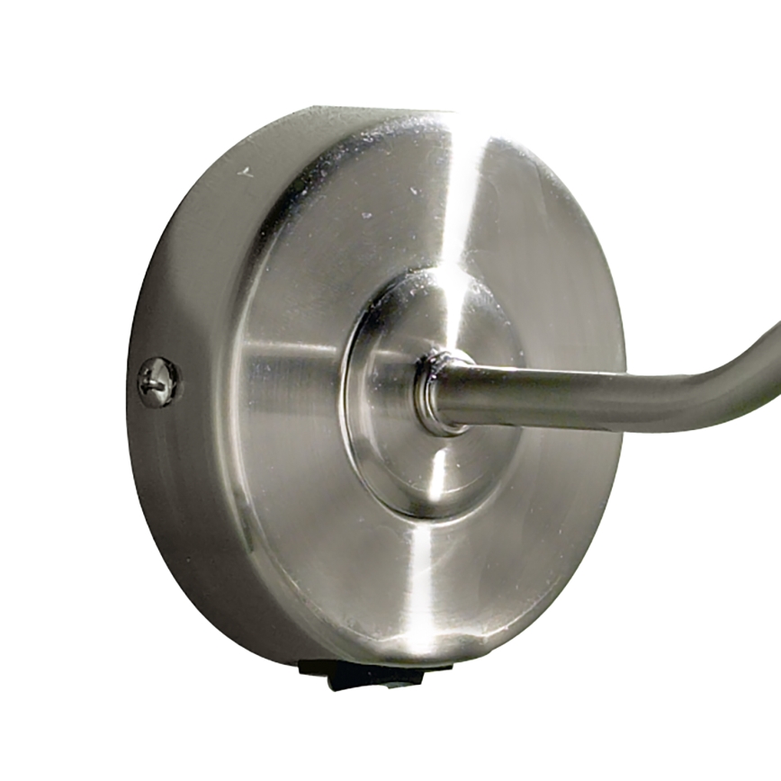 Där Lighting ONE6746 - Schilderijlamp ONEDIN 2xE14/25W/230V glanzend chroom