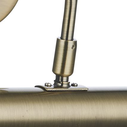 Där Lighting ONE6775 - Schilderijlamp ONEDIN 2xE14/25W/230V messing
