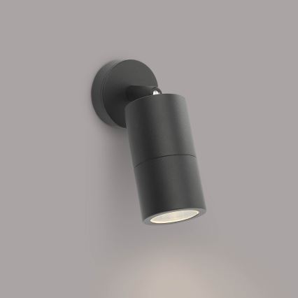 Där Lighting ORT0722 - LED buitenwandspot ORTEGA 1xGU10/5W/230V IP65 zwart