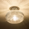 Där Lighting RIV5208 - RIVA opbouwplafondlamp voor badkamer 1xE27/60W/230V IP44 glanzend chroom