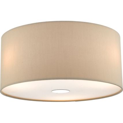 Där Lighting RON6529 - Hanglamp met kabel RONDA 1xE27/60W/230V zwart/beige