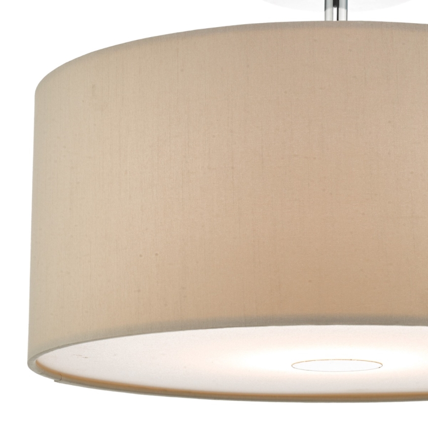 Där Lighting RON6529 - Hanglamp met kabel RONDA 1xE27/60W/230V zwart/beige