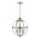 Där Lighting VAN0338 - Kroonluchter met ketting VANESSA 3xE14/40W/230V glanzend chroom