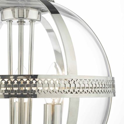 Där Lighting VAN0338 - Kroonluchter met ketting VANESSA 3xE14/40W/230V glanzend chroom